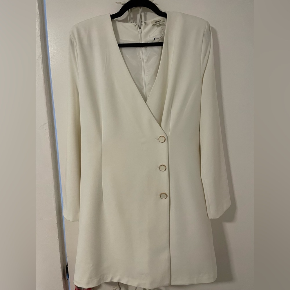 Jason wu white business cute dress